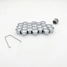 WPI Bijon Kapağı 24 Lü Set Peugeot P206-P207-P208-P301-P307-P308-P407 Citroen C4-C3-C2