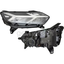 BSG Far Sag Sanedero Logan Jogger 2021 Motorlu LED Krom Cercevelı