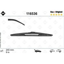 Valeo Arka Silecek Peugeot P5008 2016 Renault Megane 4 - Talisman Swf X1 240 mm