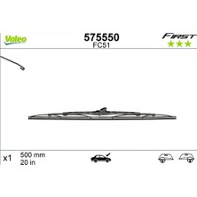 Valeo Silecek Süpürgesi Renault - Dacia 500 mm