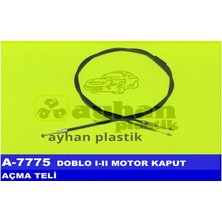 Ayhan Motor Kaput Açma Teli Fiat Doblo 1 - 2