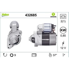 Valeo Marş Motoru 12V 9diş Clio 1 - 2 1.2-Clıo 3 1.2 16V-1.4 16V - Kangoo - Twng 1.2-1.2 16V