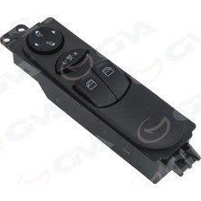 GVA Cam Acma Salterı Sol Siyah. Ayna Katlamalı Mercedes Vıto W639