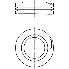 FEDERAL Piston Segmansız E30-E28-E34 1981-1989 80.50 mm