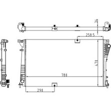 Oris Radyator Mechanical Manuel Vites 780 470 34 Trafıc 2 2.0 Dci 01 630709-93857125