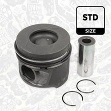 FEDERAL Piston+Segman Megan 2 / Clio / Kango / Fluence 2003 76MM:STD (EUR-3-100BG) (4 Adet)