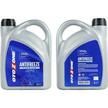 Otozone Antifriz 3 Lt -37 C Mavi Koli 6 Ad (6 Adet)