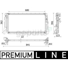 Hella Su Radyatoru F40-F44-F45-F46-X1 F48-X2 F39 2017