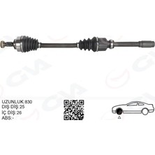 GVA Komple Aks Sag On Psa 307 3A / C 1.6 A - T 2000-2007