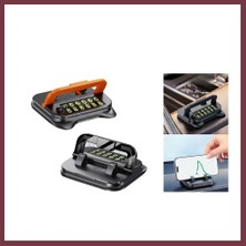Storeşahin Araç Içi Torpido Üstü Numaratörlü Telefon Tutucu Stand Siyah SHN0720