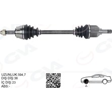 GVA Komple Aks Sol On Fiat Doblo 119.223 1.4 2001-2010