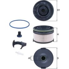 Mahle Yakit Filtresi Mercedes OM654 W177 W247 W205 S205 C205 W213 S213 C238