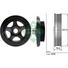 Ina Krank Kasnagı Mercedes OM611 OM646 W202 W203 CL203 C209 W204 W210 W211 W638 W639 B901>B906