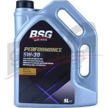 BSG Motor Yagı Bm Bm 5W30 5 Litre Sl / Cf Full Sentetık (Koli Adedi:4)