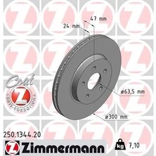 Zimmermann On Fren Disk Aynası Mondeo 3 2000-2007 Jaguar x Type 2001-2009 Olcu 300 24 5 Bijon (2 Adet)