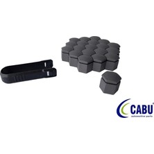 Cabu Bijon Kapağı Kömür Metalik 17X23MM Corsa C - D - E. Astra G - H. Zafira.meriva.adam 20 Adet 220644