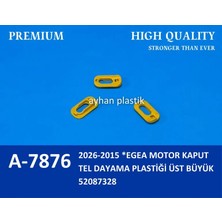 Ayhan Kaput Dayama Üst Klipsi Fiat Egea 2015-2021 (10 Adet)