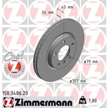 Zimmermann Fren Diski On Mini R60 R61 (2 Adet)