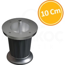 CATEKSSS 10 cm A2 Ayak Gri - 8’li Paket