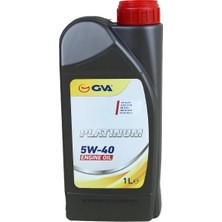 GVA Motor Yağı 5W40 1 Lt Platınum Tam Sentetik Apı Sl / Cf (12 Adet)