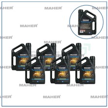 Maher Sanziman Yagı 75W/80 Yarı Sentetık Gl5 / 3lt (6 Adet)