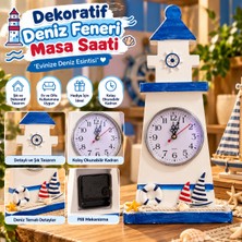 Ebuu Concept Dekoratif Deniz Feneri Masa Saati