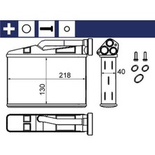 Mahle Kalorifer Radyatoru Bmw M57 M54 E39 E53