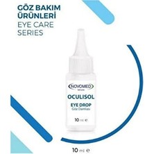 Novomed Oculisol 10 ml Kedi Köpek ve Kuş Göz Çapağı ve Iritasyon Temizleyici Bakım Damlası
