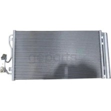 Meydan Klima Radyatörü Benzin / Dizel (Brazing) (620X347X16) Alüminyum (Oris) ; Bmw 1 Seri - F20- 2012-2015