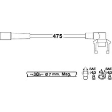 HELLUX Bobin Kablosu Renault R9 R19 Express Megane Clio 2 E7J E6J E7F 1990-1998