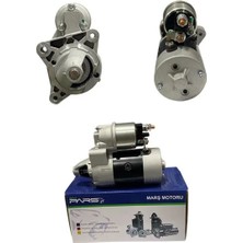 Pars Mars Motoru 12V 9 Dis 0.9 Kw Mako Tipi Fiat Dogan Sahın Kartal Uno Tempra Slx 63223101 STR3101
