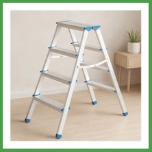 Soi Home Alüminyum Çift Basamaklı Merdiven 92 cm (4+4) Soı