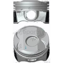 FEDERAL Piston+Segman Corsa E Astra K 2015 74MM 105PS 3 Silindir (3 Adet)