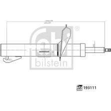 Febi Amortisör Ön Sağ Ford Connect 2002