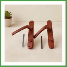 Soi Home Pvc Banyo-Wc Kilitli Kapı Kolu Kahve Soı