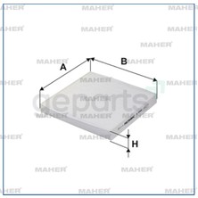 Maher Polen Filtresi Elantra 2021 / Sorento 2021