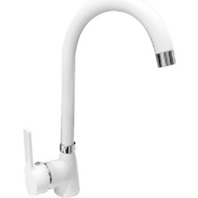 Güney Vana Lara Beyaz Inci Mix Kuğu Lavabo Bataryası 50437