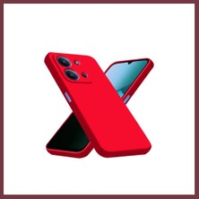 Storeşahin Redmi 15C 4g Uyumlu Nano Içi Kadife Silikon - Kırmızı SHN0720