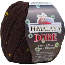 Himalaya Dore 61420 Kahve - Gold Pullu