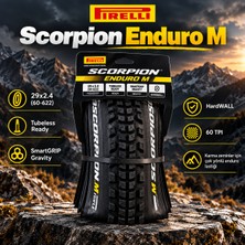 Pirelli Scorpion Enduro M 29X2.4 Mtb Dış Lastik Tubeless Ready Smartgrıp Gravity Hardwall 2 Adet