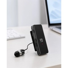 Nemere Bluetooth Kulaklık Tek Kulaklık Klipsli Kompakt Model UCZZK03MAKARALI-3
