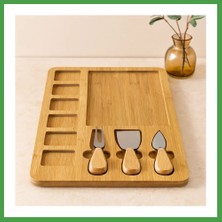 Soi Home Mdf 6+1 Bölmeli Kahvaltı Peynir Sunum Panosu 30X39.5 cm Soı