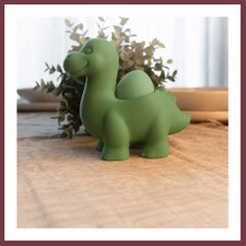 Storeşahin 3D Baskı Dinozor Yumurtalık - Sevimli Eggosaurus Yumurta Tutucu-Yeşil SHN0720