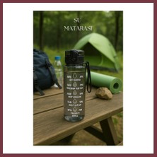 Storeşahin Suluk & Su Şişesi & Sporcu Matara Füme 1000 ml SHN0720