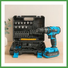 Soi Home Şarjlı Matkap Seti 24W 1350 Rpm Çantalı Soı