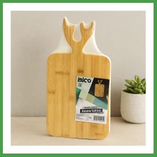 Soi Home Bambu Kesim Panosu Kulplu 20X38 cm Soı