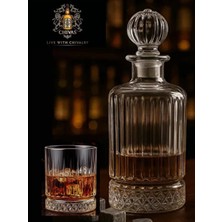 Madame Luda Chivas Regal 7 Parça Viski Bardak Karaf Sürahi Takımı-Seti.(6 Adet Viski Bardağı+Karaf Sürahi)
