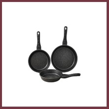 Storeşahin Redchef 20-24-28CM 3lu Dokum Tava Set SHN0720