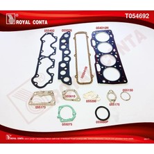 Royal Conta T054692N Üst Takım Conta Tıpo - Uno 1.4 146 C1.000-C5.000 160 A.1000 Keçe ve Subap Lastiği Yok