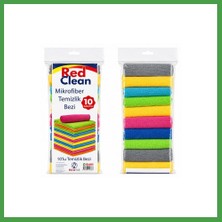 Soi Home Red Clean 10'li Mikrofiber Temizlik Bezi Soı